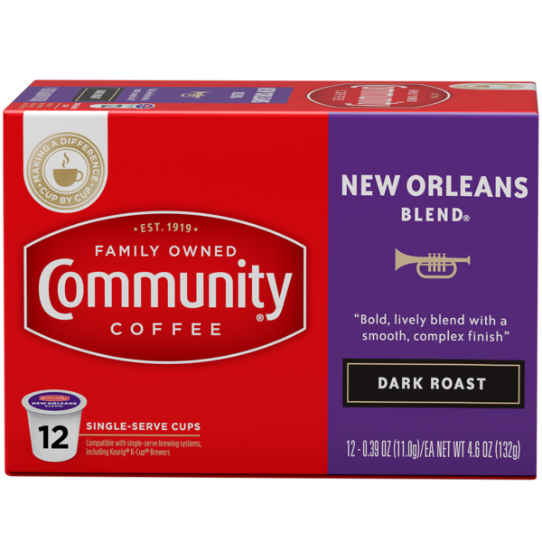 Coffee Community Coffee New Orleans Blend® Coffee Pods for Keurig K-cups hero