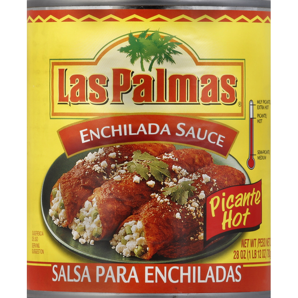 Latino Foods Las Palmas Hot Enchilada Sauce hero