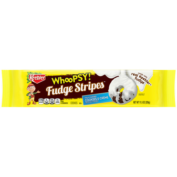 Cookies & Cakes Keebler Fudge Stripes Cookies hero