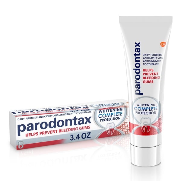 Oral Hygiene parodontax Complete Protection Whitening Toothpaste hero