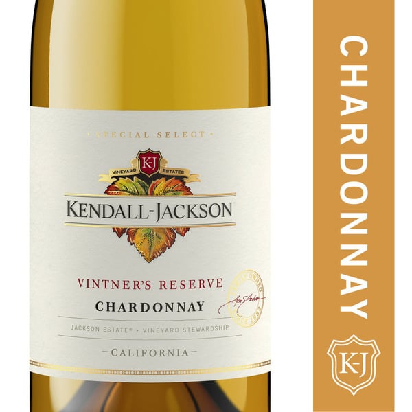 White Wine Kendall-Jackson Vintner's Reserve Special Select Chardonnay White Wine hero