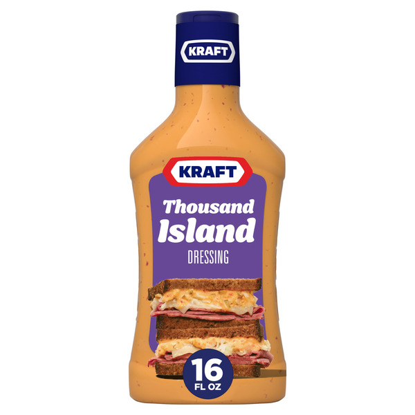 Salad Dressing & Toppings Kraft Thousand Island Salad Dressing hero