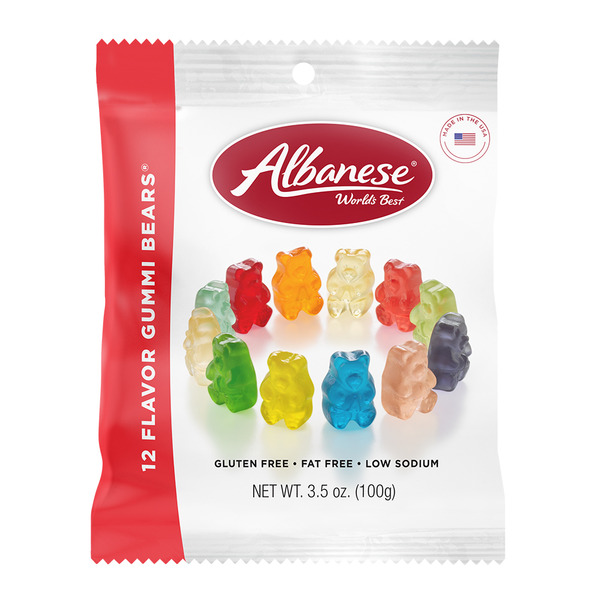 Candy & Chocolate Albanese 12 Flavor Gummi Bears hero