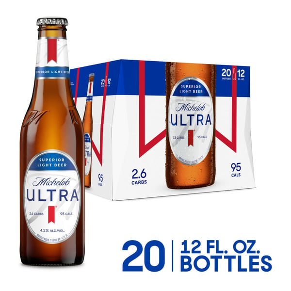 Beers & Coolers Michelob Ultra Superior Light Beer hero