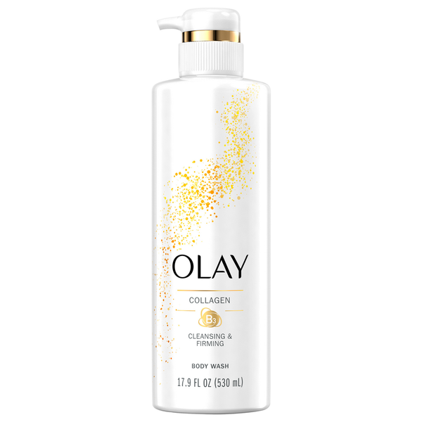 Body Lotions & Soap Olay Body Wash, Cleansing & Firming, Collagen hero