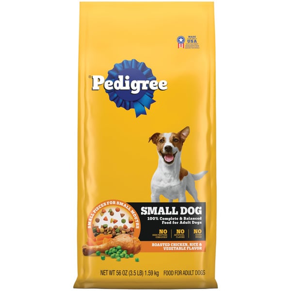 Dog Food & Care Pedigree Complete Nutrition Small Breed Adult Dry Dog Food Roasted Chicken hero