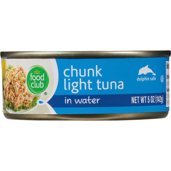 Canned Meat & Seafood Food Club Tuna in Water, Chunk Light hero