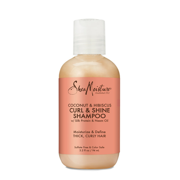 Toiletries SheaMoisture Curl And Shine Shampoo Coconut & Hibiscus hero