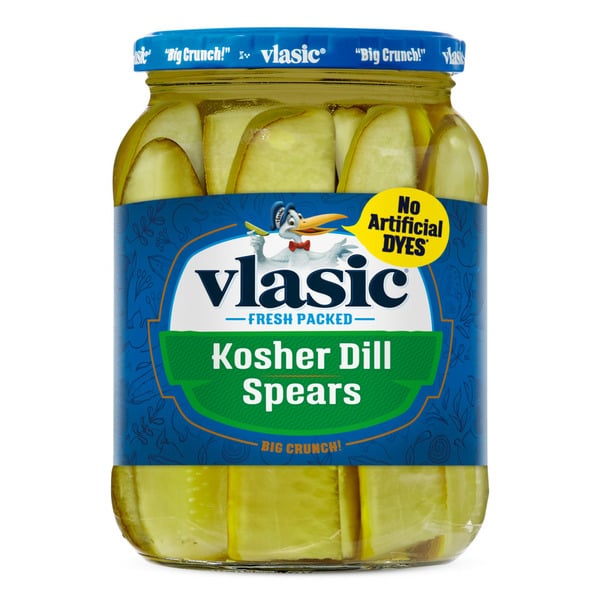 Pickled Goods & Olives Vlasic Kosher Keto Friendly Dill Pickle Spears hero