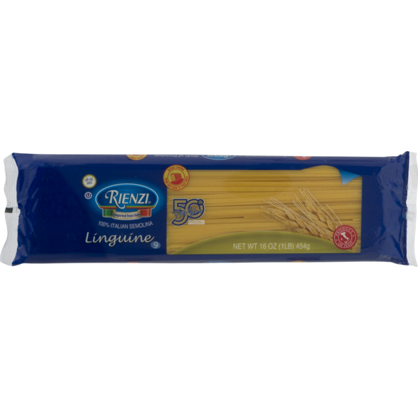 Dry Pasta & Noodles Rienzi Pasta, Linguine, 100% Italian Semolina, No. 9 hero