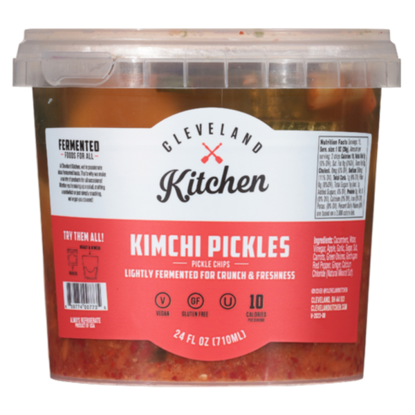 Refrigerated Condiments Cleveland Kitchen Kimchi Pickle Chips hero