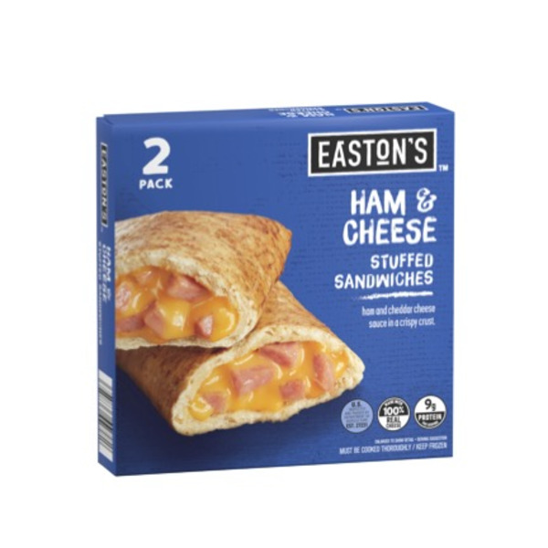 Frozen Meals Easton's Ham & Cheese hero