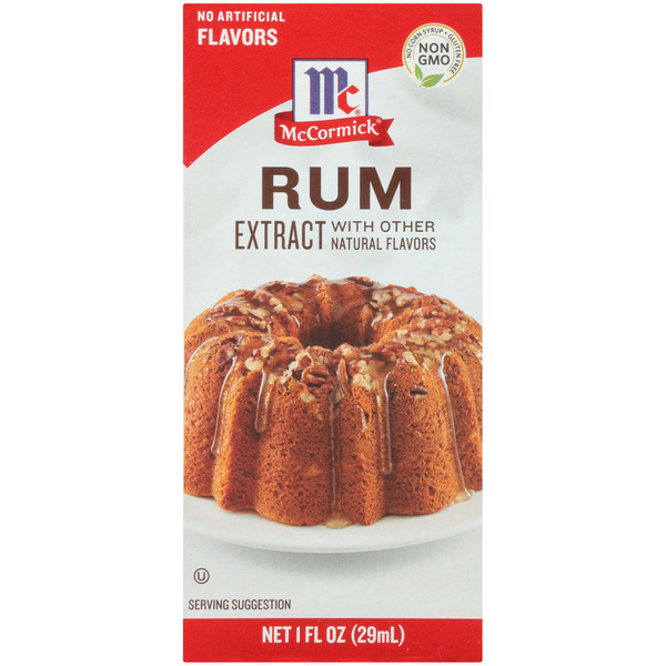 Baking Ingredients McCormick® Rum Extract With Other Natural Flavors hero