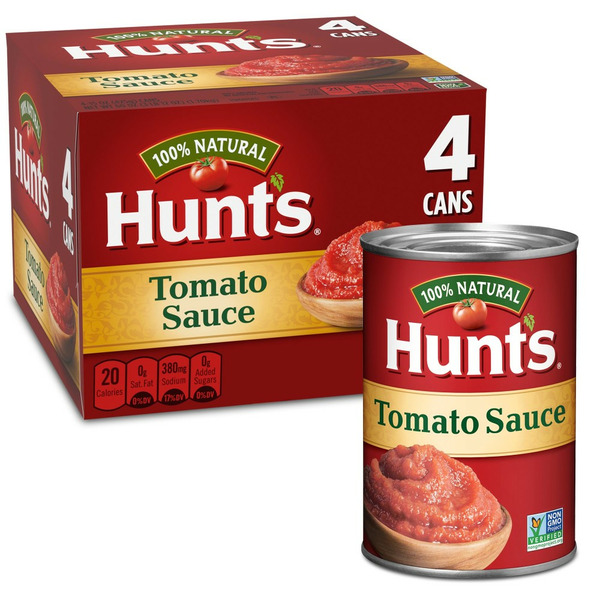 Pasta Sauce Hunt's 100% Natural Tomato Sauce hero