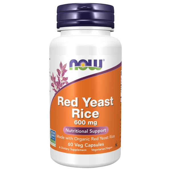 Cardiovascular NOW Organic Red Yeast Rice V Caps hero