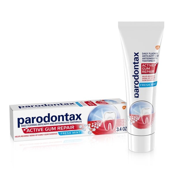 Oral Hygiene parodontax Active Gum Repair Toothpaste hero