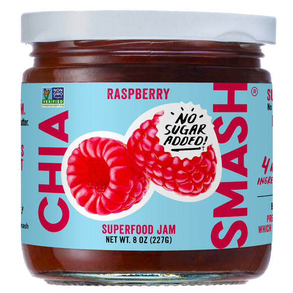 Chia Smash Raspberry Superfood Jam hero