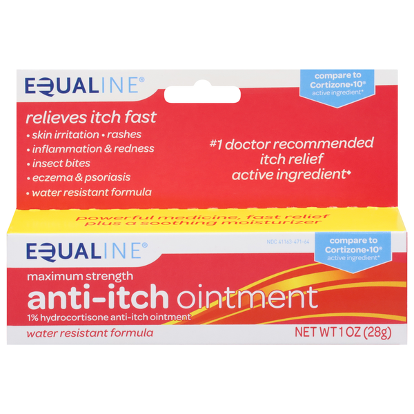 First Aid Equaline Anti-Itch Ointment, Maximum Strength hero