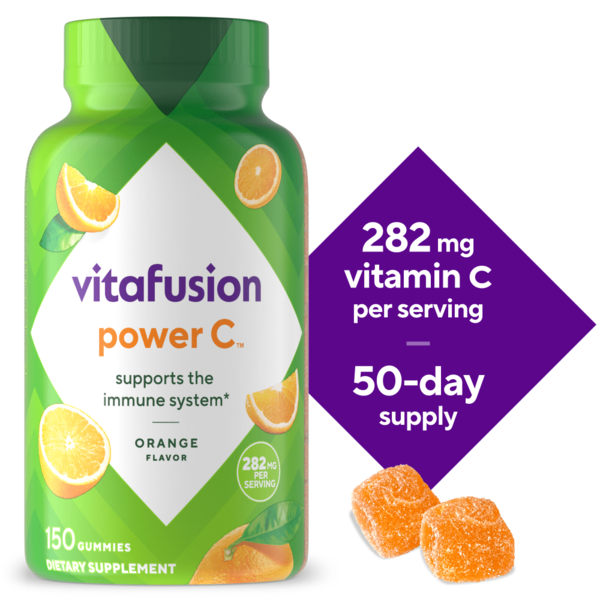 Vitamins & Supplements vitafusion Power C Gummy Vitamins Dietary Supplement Gummies hero