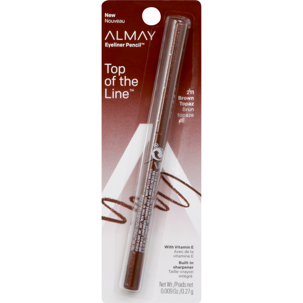 Makeup Almay Eyeliner Pencil, Brown Topaz 211 hero