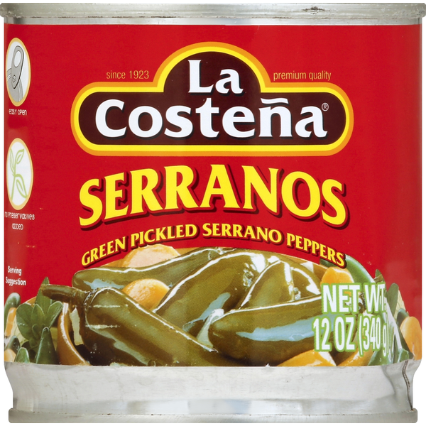 Latino Foods La Costeña Serranos hero