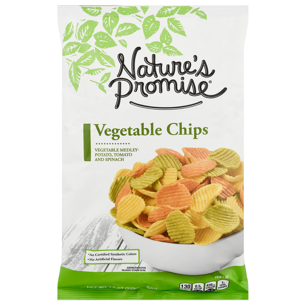 Chips & Pretzels Nature's Promise Vegetable Chips hero