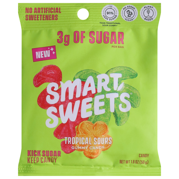 Candy & Chocolate SmartSweets Gummy Candy, Tropical Sours hero