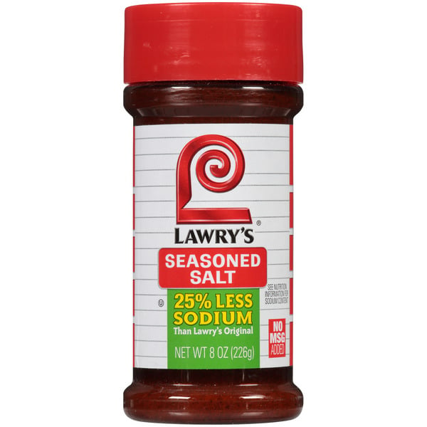 Spices & Seasonings Lawry's® 25% Less Sodium Seasoned Salt hero