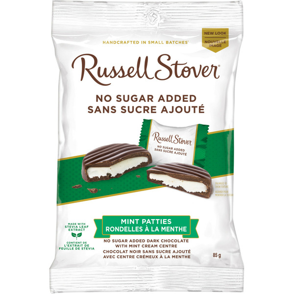 Protein & Meal Replacements Russell Stover No Sugar Added Mint Patties hero