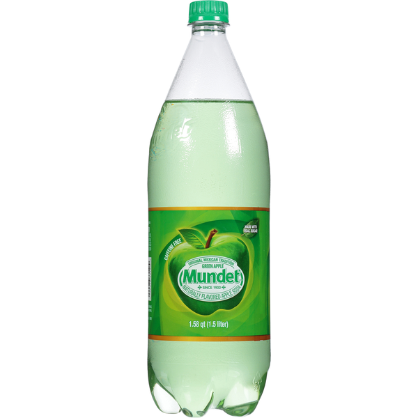 Soft Drinks Sidral Mundet Soda, Green Apple hero