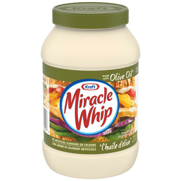 Preserved Dips & Spreads Miracle Whip Olive Oil Spread hero