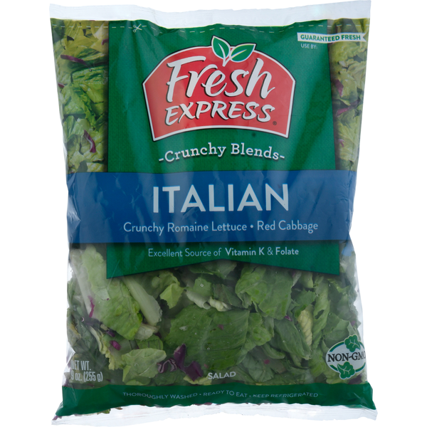 Packaged Produce & Salad Fresh Express Salad, Italian hero