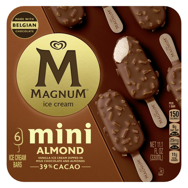 Ice Cream & Ice Magnum Ice Cream Bars Almond hero