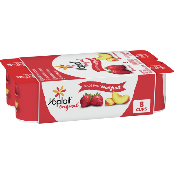 Yogurt Yoplait Original Low Fat Yogurt Variety Pack hero