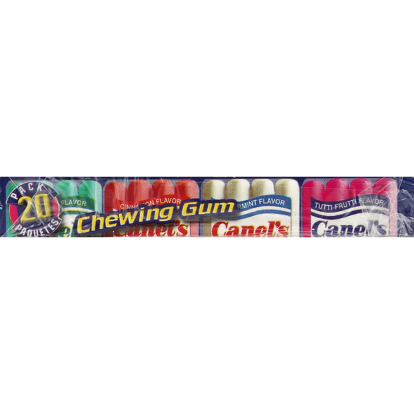 Mint & Gum Canels Chewing Gum, Assorted Flavors hero