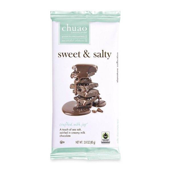 Candy & Chocolate Chuao Chocolatier Sweet & Salty, Milk Chocolate Bar hero