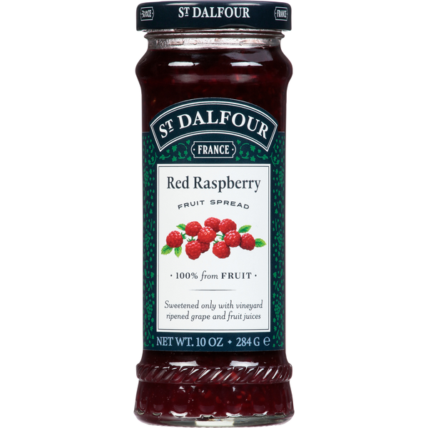 Nut Butters/Jellies/Spreads St. Dalfour Fruit Spread, Red Raspberry hero