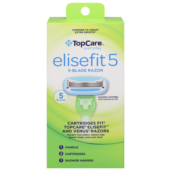 TopCare Razor, 5-Blade, Elisefit 5 hero