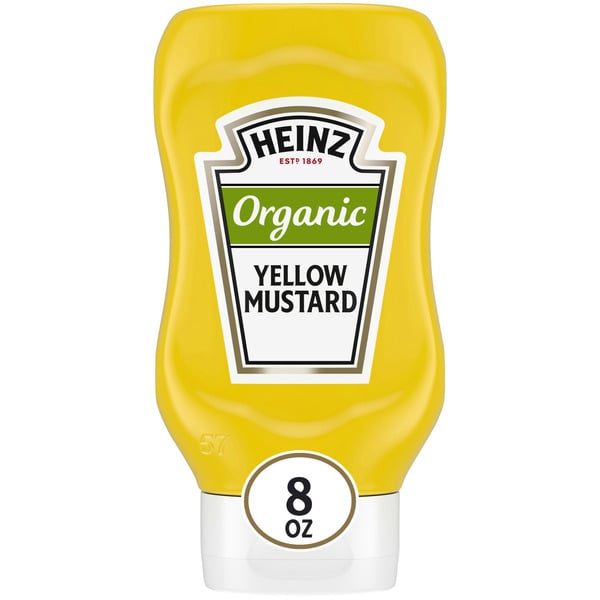 Condiments Heinz Organic Yellow Mustard hero