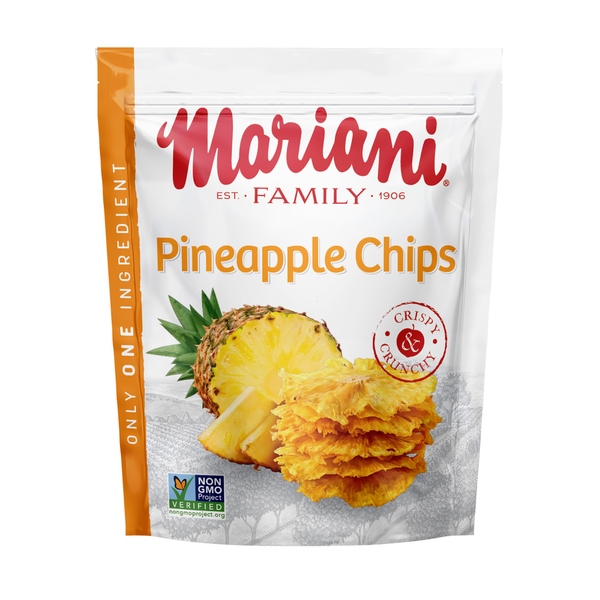 Nuts, Seeds & Dried Fruit Mariani Pineapple Chips hero