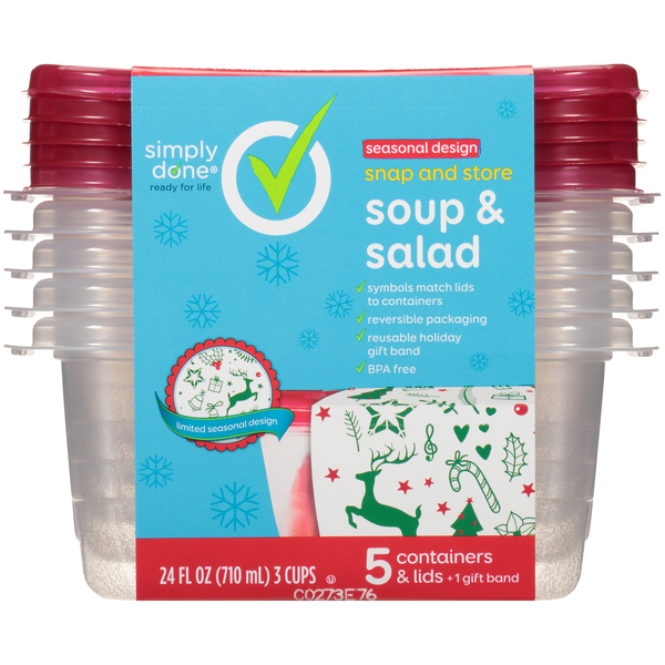 Food Storage Simply Done Soup & Salad Container hero