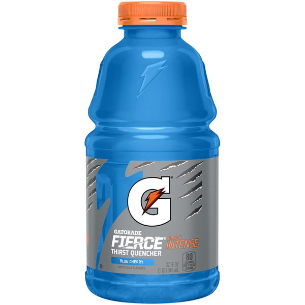 Energy & Sports Drinks Gatorade Blue Cherry Artificially Flavored Thirst Quencher hero