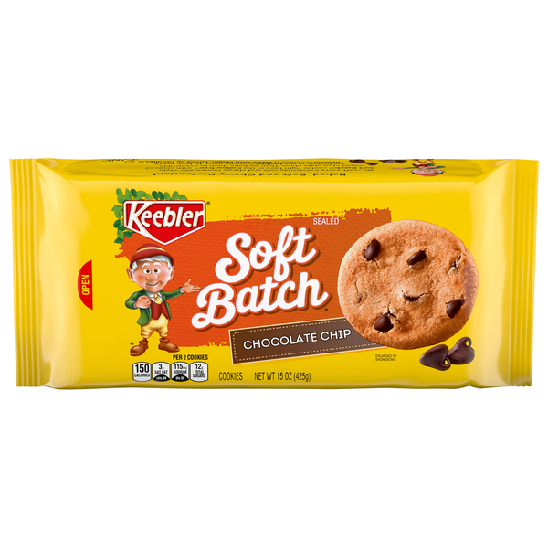 Cookies & Cakes Keebler Cookies, Soft Batch, Chocolate Chip hero