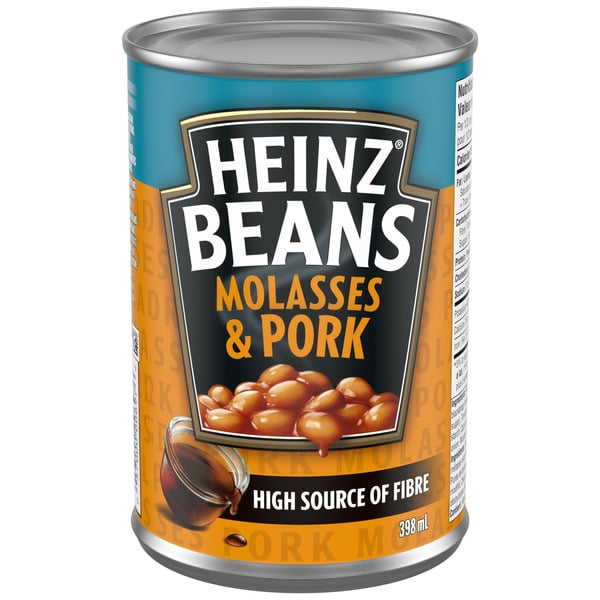 Canned Meals & Beans Heinz Deep-Browned Beans with Pork & Molasses hero