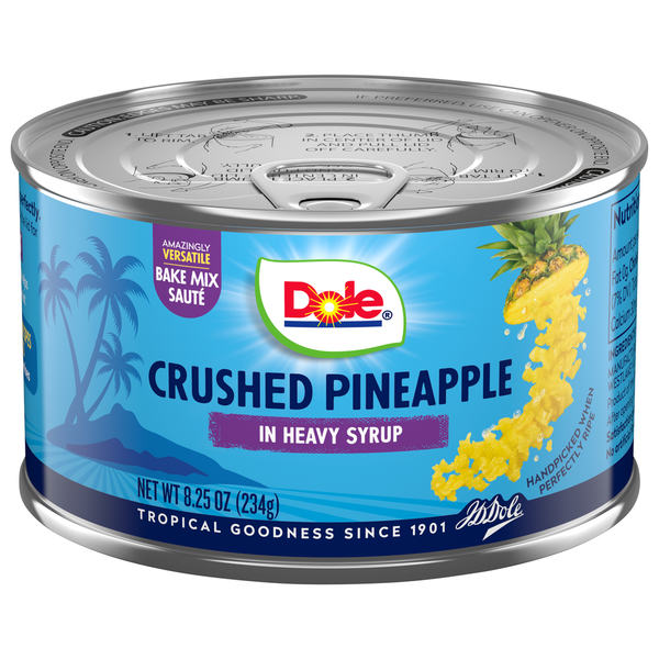 Canned Fruit & Applesauce Dole Pineapple, Crushed hero