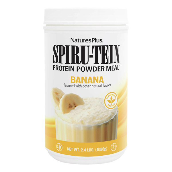 Protein & Meal Replacements NaturesPlus SPIRU-TEIN Protein Powder Meal - Banana hero