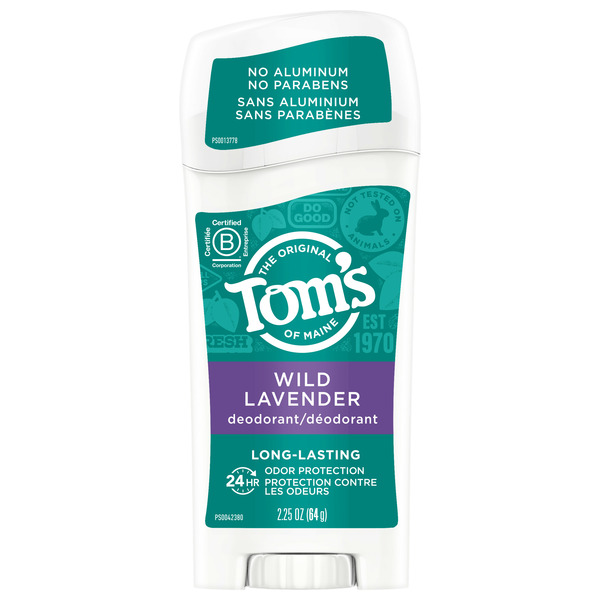 Deodorants Tom's of Maine Aluminum-Free Natural Deodorant For Women, Wild Lavender hero