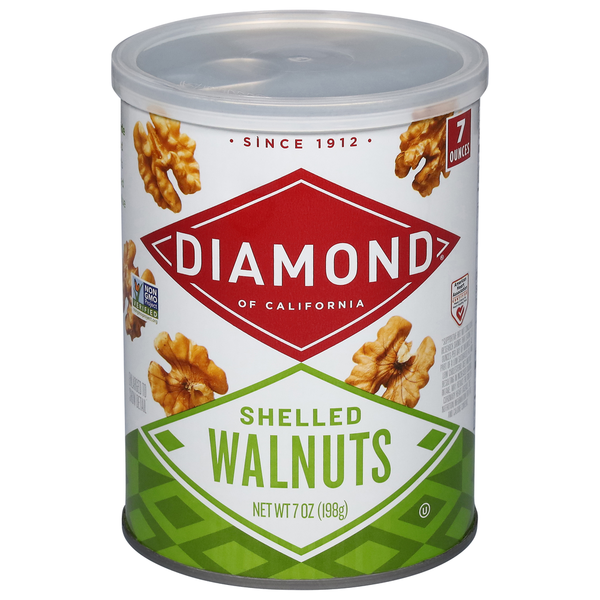 Nuts/Trail Mix/Rice Cakes Diamond Walnuts, Shelled hero