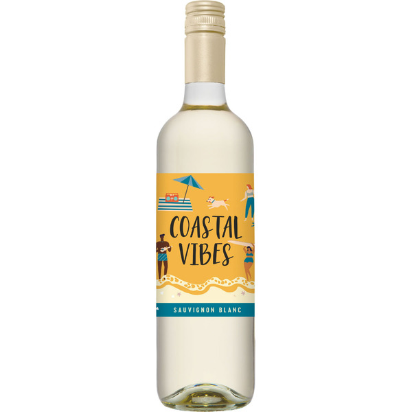 White Coastal Vibes Sauvignon Blanc, White wine, South Africa, 1 ct, 750ml Bottle hero