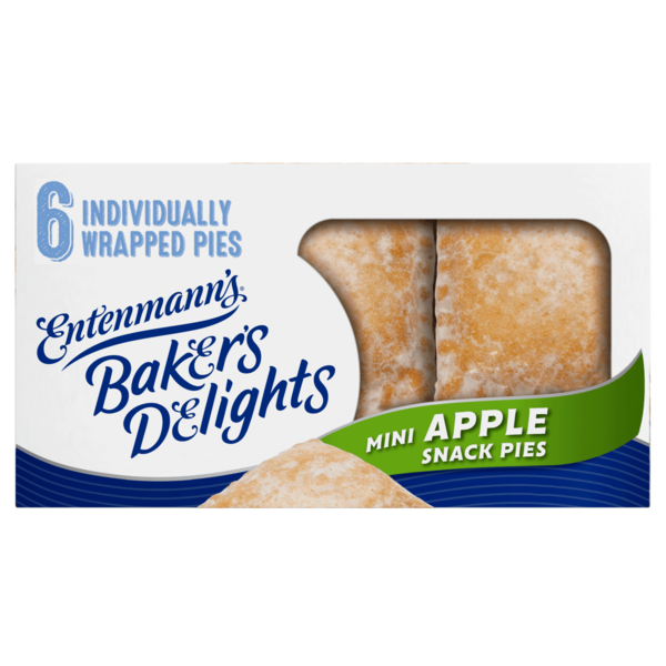 Cookies & Cakes Entenmann's Baker's Delights, 6 packs, Apple Mini Snack Pies hero